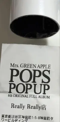 Mrs. GREEN APPLE POPS ポスター 渋谷