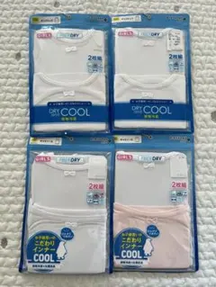 バースデイ肌着4袋セット100cm