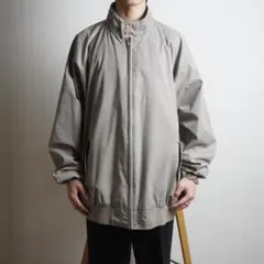 90s UMBRO ナイロンジャケット グレー XL ドローコード 海外企画 