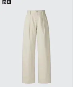 UNIQLO U デニムタックパンツ　23