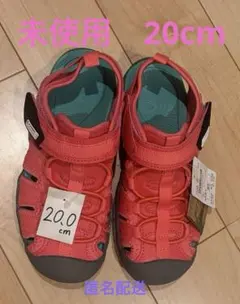【未使用品】Coleman サンダル ピンク系　20cmのサムネイル