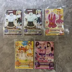 アイカツカード セブン・イレブン 復刻アイカツ！カード 5枚セット