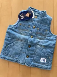 新品未使用　Buddy Lee バディーリー　ベビーベスト 90cm デニム