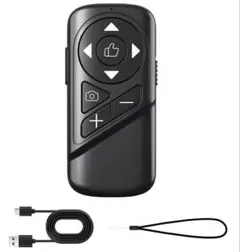 スマホ用 Bluetoothリモコン カメラシャッター 遠隔操作 充電式のサムネイル