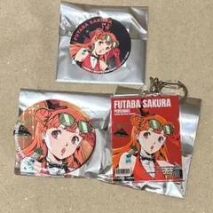 ペルソナ5ロイヤル P5R 佐倉双葉 缶バッジ アクリルキーホルダー