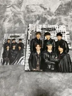 SixTONES フォトアルバム ミニクリアファイル セット