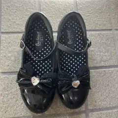 ブラックリボン付きフォーマルシューズ 19.5 20