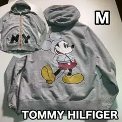 TOMMY HILFIGER ミッキーマウス コラボ スウェット パーカー M