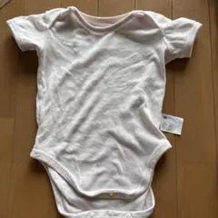 UNIQLO ユニクロ　ベビー肌着 ピンク 白　2枚セット80cm