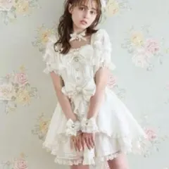 フロントカシュクールBIGリボンセットアップ