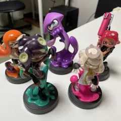 amiibo スプラトゥーン 5体セット