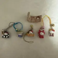 Hello Kitty 地域限定 ストラップ 5点セット - メルカリ
