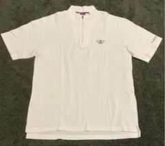 MIZUNO（ミズノ）　半袖　イエロー クリーム 黄 ポロシャツ　ゴルフウェア