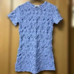 ZARA 水色　Tシャツ Sサイズ