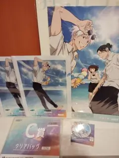 SEGAラッキーくじ呪術廻戦　イラストボード　バック　缶バッチ　クリアファイル