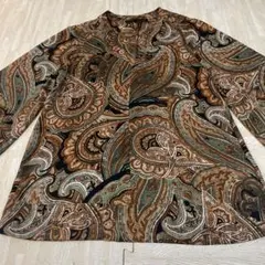 ZARA BASIC メンズ シャツ 柄　サイズ L