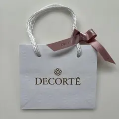 DECORTÉ エンボス加工 紙袋 小型