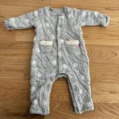 【ミキハウス】キルティングロンパース・カバーオール