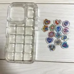 SPINNS ぽこぽこスマホケース iPhone 16Pro エンジェルブルー