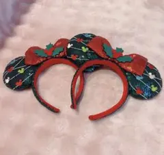 パリ　ディズニー　ミッキー　クリスマス　カチューシャ　ペア ♡