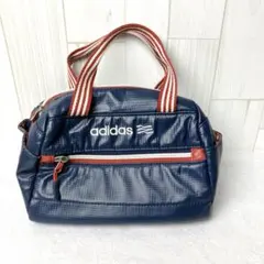 adidas ネイビー カートバッグ 、ラウンドバッグ