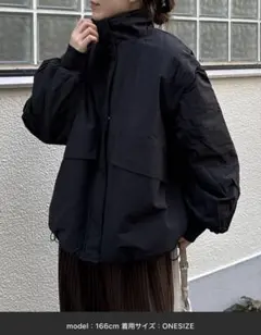 チャオパニックティピー　BIGポケットスタンドワークアウター　ブラック