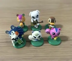 ☆美品☆どうぶつの森 キャラクター フィギュア 6体セット