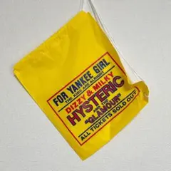HYSTERIC GLAMOUR ショップ袋 ショッパー イエロー 巾着のサムネイル