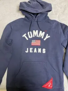 [美品]TOMMY JEANS パーカー Sサイズ