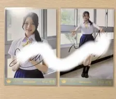 ≒JOY ニアジョイ 生写真 僕たちの歌MV衣装 直筆サイン 村山結香 ヨリ
