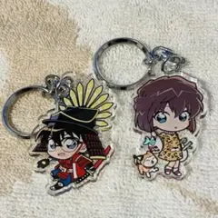 名探偵コナン 大阪城本陣 アクリルキーホルダー 江戸川コナン 灰原哀