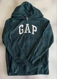 GAP グリーン フード付きパーカー XS