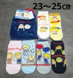 新品未使用　パティ&ジミー　巾着付き　ソックス　６足