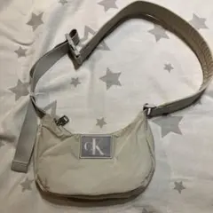 Calvin Klein ベージュ ナイロンショルダーバッグ♡☺︎