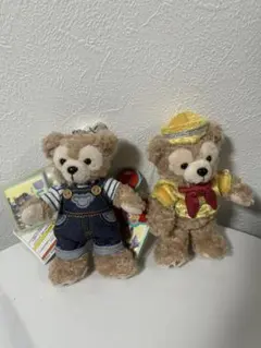 ダッフィー ぬいぐるみ 2体セット　タグ付き　未使用