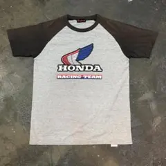 ★90s-00s HONDA RACING TEAM ラグランTシャツ フェード