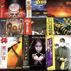 LP 洋楽 ロック ハードロック ヘビーメタル 9枚 DIO レインボー