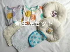 新生児お世話グッズ✨ツーウェイオール/ドーナツ枕/汗とりパット/男女兼用出産準備