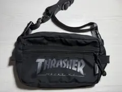 THRASHER ショルダーバッグ ブラック