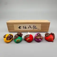 希少 七転八起 だるま 達磨 ミニだるま 5体セット 郷土玩具 縁起物
