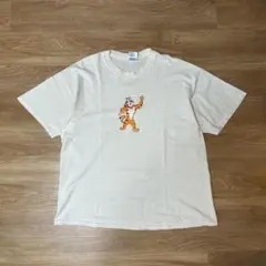 90s USA製ヴィンテージ ケロッグ 企業ロゴシャツ kelloge 白色XL