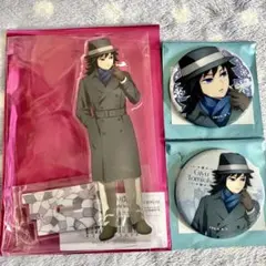 鬼滅の刃 AGF 2025 アクリルスタンド ホログラム缶バッジ 冨岡義勇