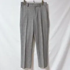 UNIQLO ユニクロ スマートアンクルパンツ チェック 2WAY ストレッチ