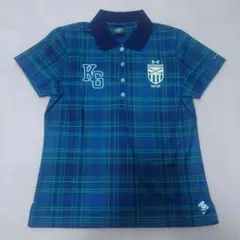 【美品】kissmark ゴルフ レディース ポロシャツ Lのサムネイル