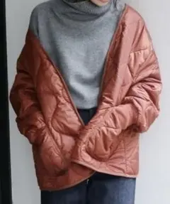 Ungrid キルティングブルゾン