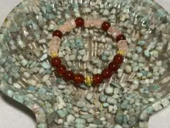 レッドアゲートブレスレット