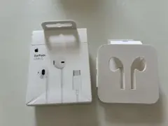 箱　Apple　EarPods USB-C　タイプC　純正　説明書付き