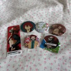 僕のヒーローアカデミア 切島鋭児郎 缶バッジ