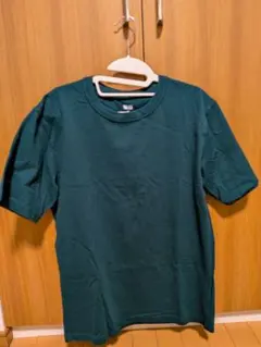 クルーネックTシャツ（半袖）Uniqlo U グリーン Mサイズ