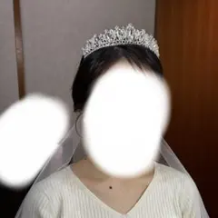 値下げ　ウェディング　ティアラ　ブライダル　小物　新婦　アクセサリー　結婚式